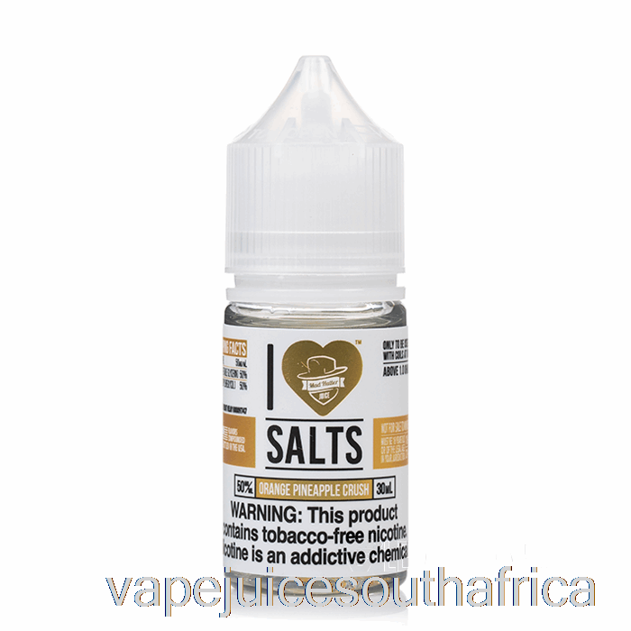 Vape Pods Orange Pineapple Crush - I Love Salts - 30Ml 50Mg